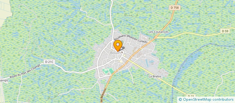 localisation de l'entreprise MEHDINES  BOUIN