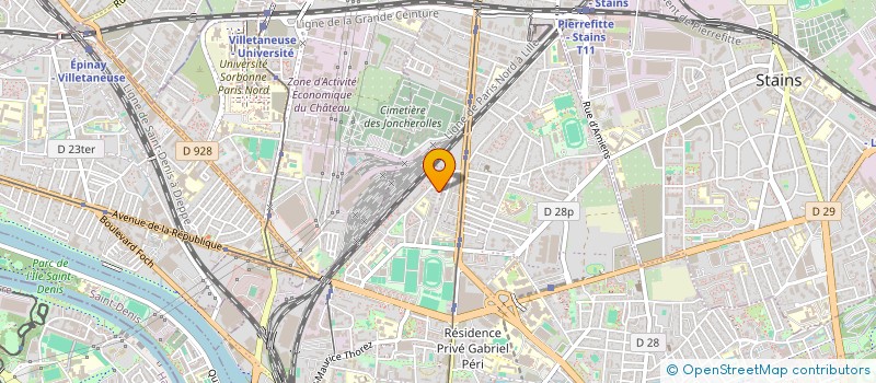 localisation de l'entreprise MEHDY TAXI  SAINT-DENIS