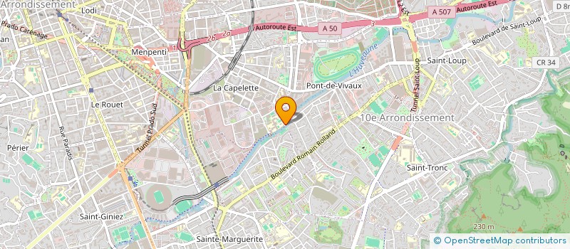 localisation de l'entreprise MEHE  MARSEILLE 10EME