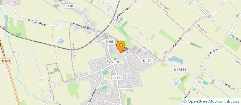 localisation de l'entreprise MEHEZ GROUPAGE DISTRIBUTION à LAVENTIE