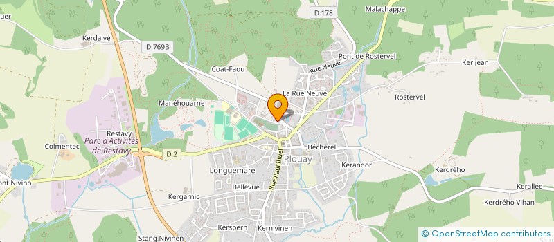 localisation de l'entreprise MEHFRAGE  PLOUAY