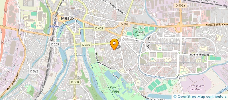 localisation de l'entreprise MEHLY à MEAUX
