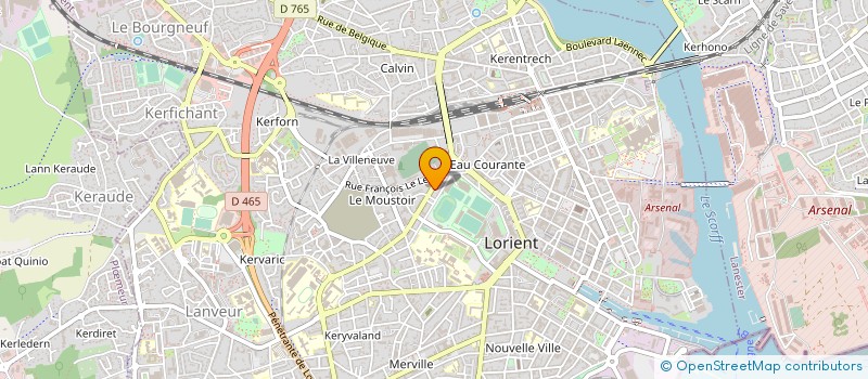 localisation de l'entreprise MEHMED SAMI BATIMENT à LORIENT