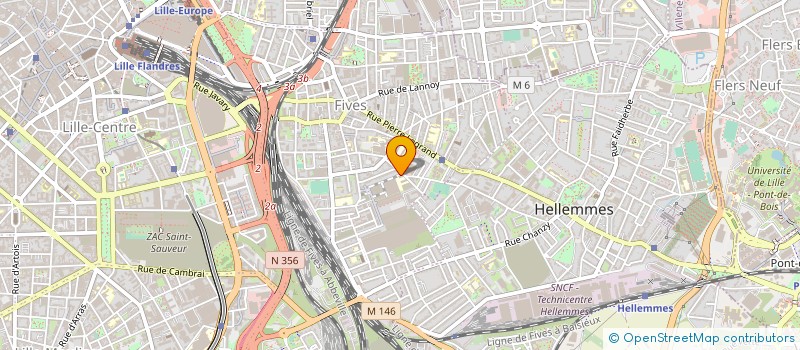 localisation de l'entreprise MEHMET à LILLE