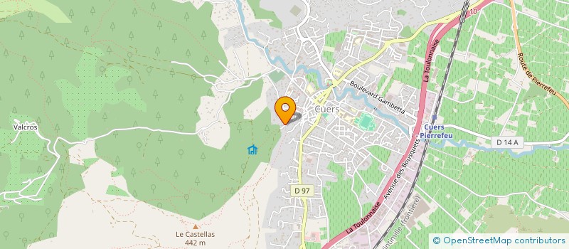 localisation de l'entreprise MEHOUAS  CUERS