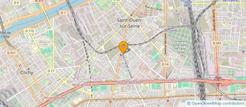 localisation de l'entreprise MEHOUED NACER & MEHOUED MOHAND à SAINT-OUEN-SUR-SEINE