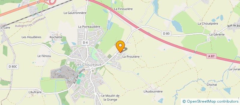 localisation de l'entreprise MEHUEN85  AUBIGNY-LES CLOUZEAUX