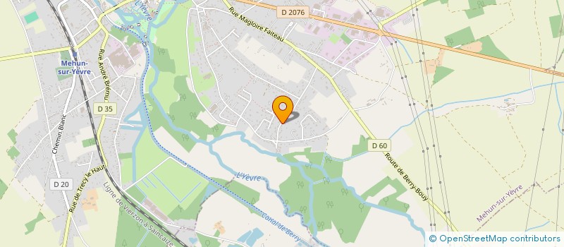 localisation de l'entreprise MEHUN ARCHERS DE CHARLES VII  MEHUN-SUR-YEVRE