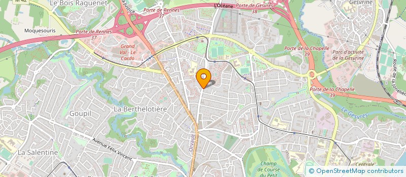localisation de l'entreprise MEI à NANTES