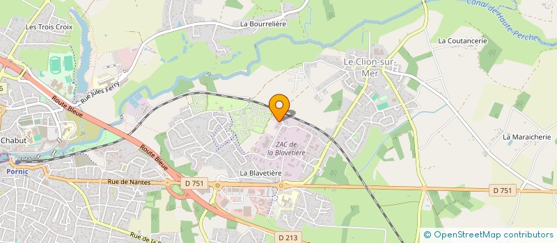 localisation de l'entreprise MEI à PORNIC