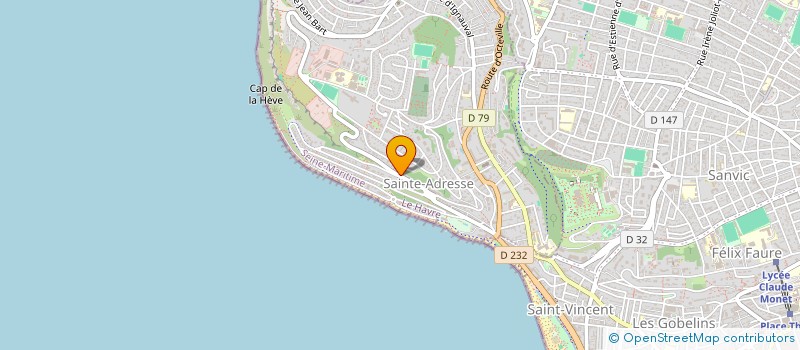 localisation de l'entreprise MEI  LE HAVRE