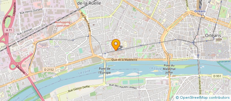 localisation de l'entreprise MEI BEAUTE à ORLEANS