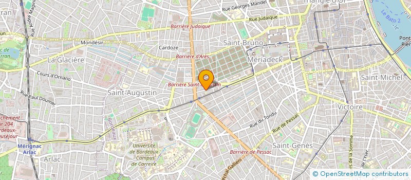 localisation de l'entreprise MEI HUA  BORDEAUX