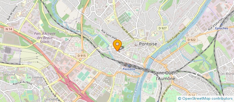 localisation de l'entreprise MEI LI à PONTOISE