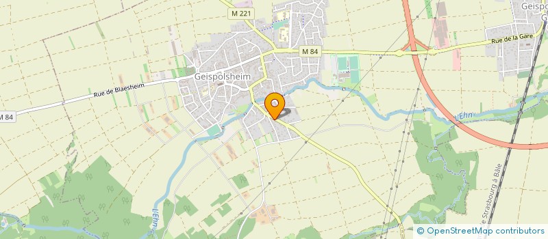 localisation de l'entreprise MEI MENUISERIE EXTERIEURE ET INTERIEURE à GEISPOLSHEIM
