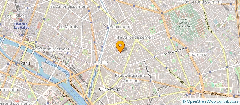 localisation de l'entreprise MEI SERVICES  PARIS