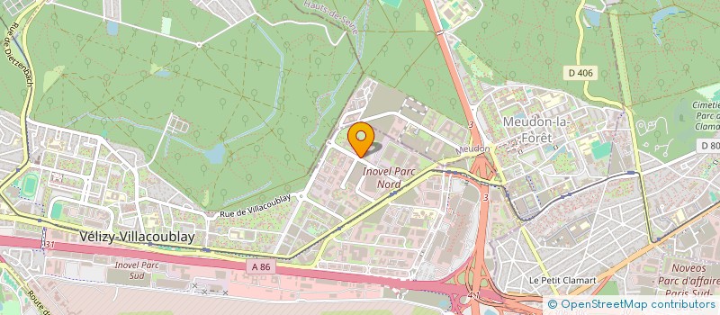 localisation de l'entreprise MEIA MADEIRA FRANCE  VELIZY-VILLACOUBLAY