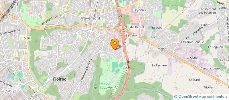 localisation de l'entreprise MEIAR FRERES  FLOIRAC