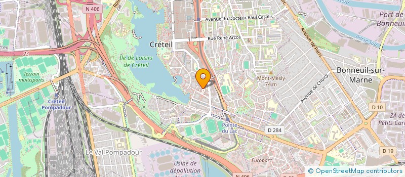 localisation de l'entreprise MEIBEAUTY  CRETEIL