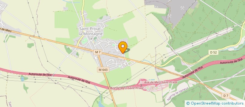 localisation de l'entreprise MEICHELBECK 2  SAINT-PRIVAT-LA-MONTAGNE