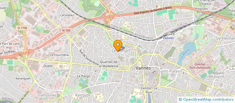 localisation de l'entreprise MEIDEN à VANNES