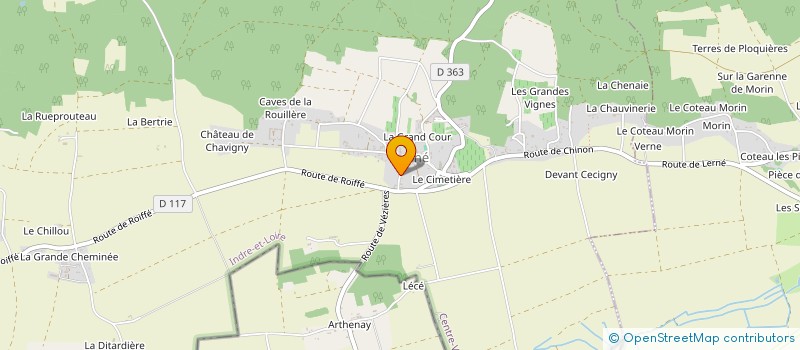 localisation de l'entreprise MEIGNENT  LERNE