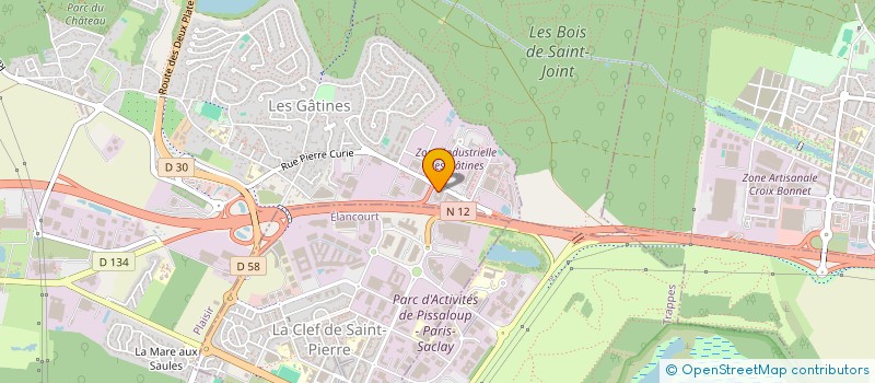localisation de l'entreprise MEII MESURES EXPERTISES INSTRUMENTATION INFORMATIQUE à PLAISIR