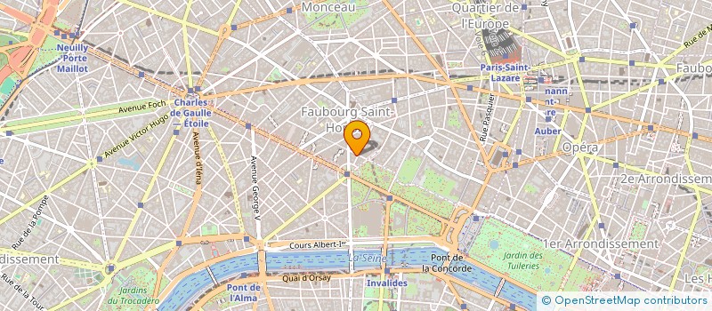 localisation de l'entreprise MEILI  PARIS 8