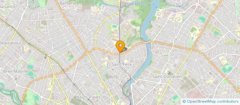 localisation de l'entreprise MEILIA à NANTES