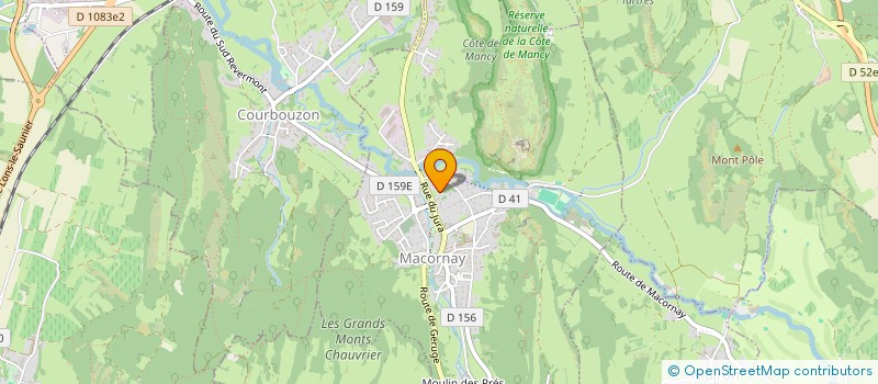 localisation de l'entreprise MEILLAND IMMO  MACORNAY