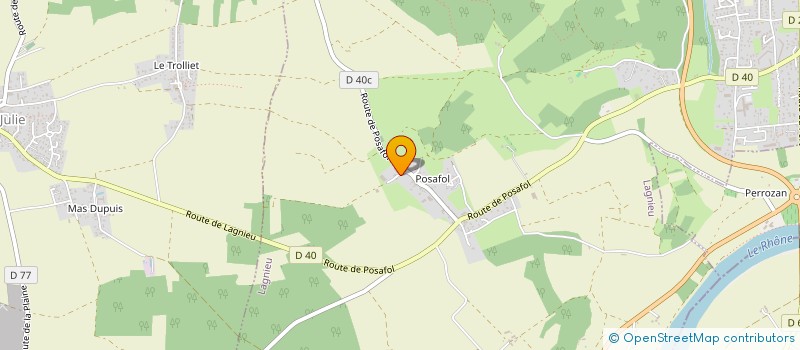 localisation de l'entreprise MEILLANT MARGAIN à LAGNIEU
