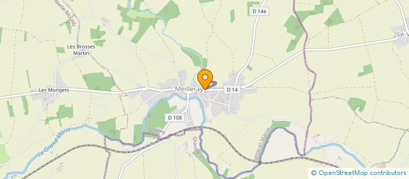 localisation de l'entreprise MEILLERAY EN FETE  MEILLERAY