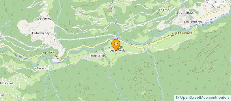 localisation de l'entreprise MEILLEUR CEDRIC ET NICOLAS  VILLARD SUR DORON