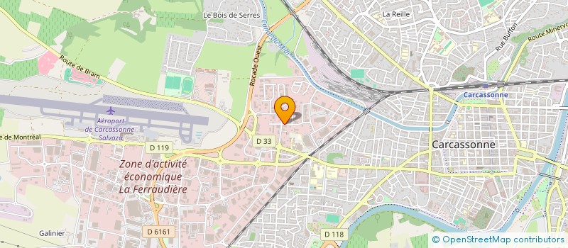 localisation de l'entreprise MEILLEUR COLIS.COM à CARCASSONNE