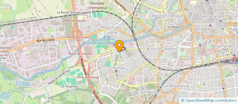 localisation de l'entreprise MEILLEUR DES MONDES  RENNES