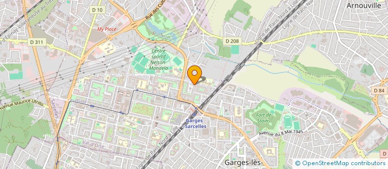 localisation de l'entreprise MEILLEUR FOOD  SARCELLES