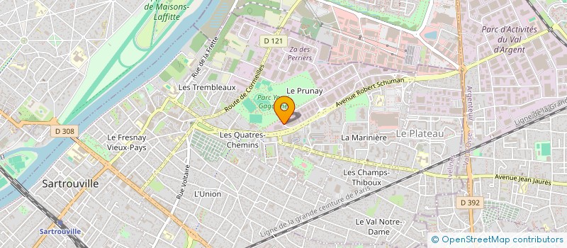 localisation de l'entreprise MEILLEUR GOUT DU LIBAN  CORMEILLES-EN-PARISIS