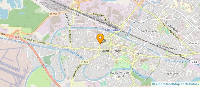 localisation de l'entreprise MEILLEUR HABITAT à SAINT-DIZIER
