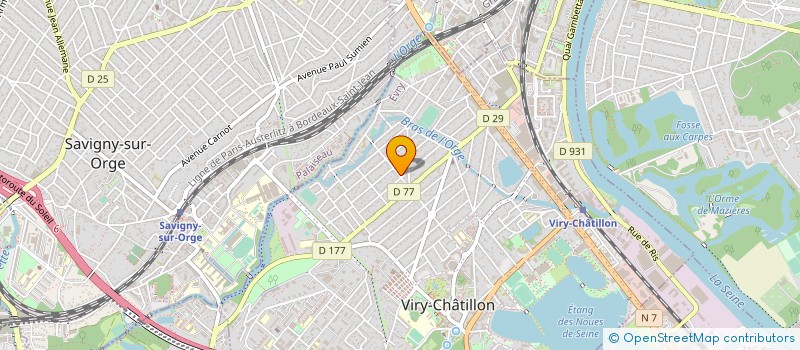 localisation de l'entreprise MEILLEUR NET TP à VIRY-CHATILLON