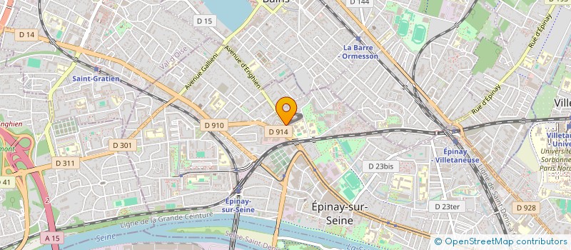 localisation de l'entreprise MEILLEUR-STAGE à EPINAY-SUR-SEINE