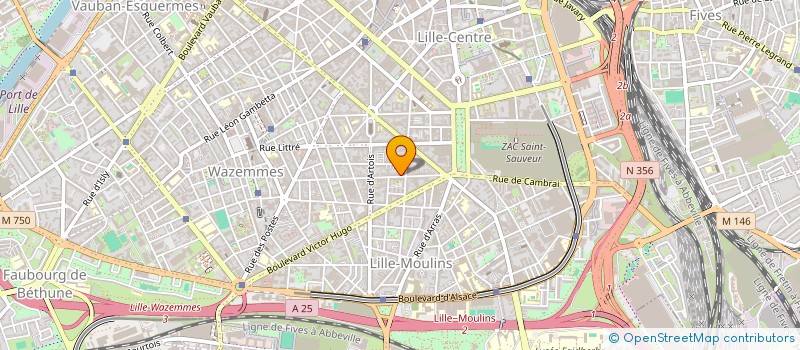 localisation de l'entreprise MEILLEURS COPAINS à LILLE