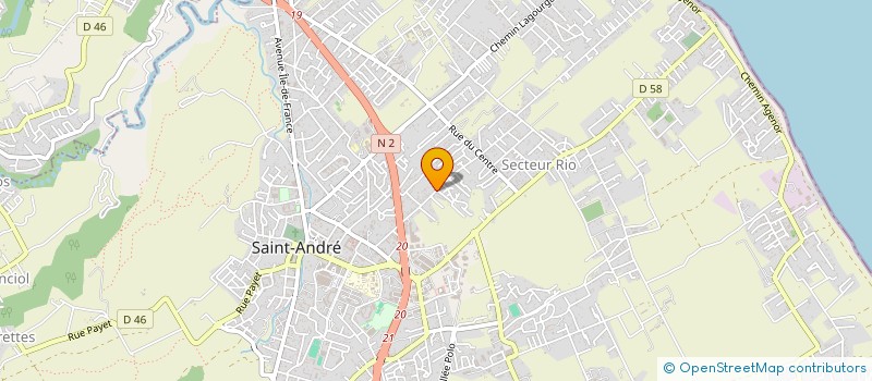 localisation de l'entreprise MEILLEURS ENSEMBLE à SAINT-ANDRE
