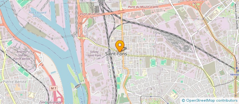 localisation de l'entreprise MEILLEURS TANDOORI  SAINT-FONS