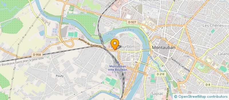 localisation de l'entreprise MEIM SARL  MONTAUBAN