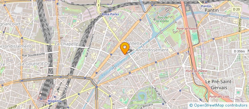 localisation de l'entreprise MEIMEI  PARIS