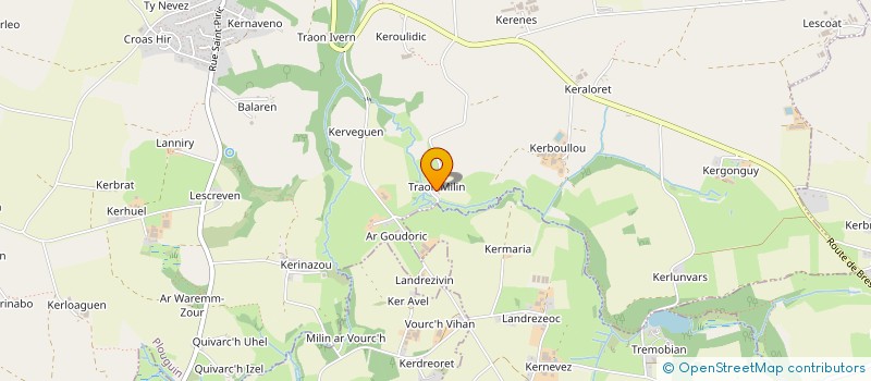 localisation de l'entreprise MEIN HA SKLENT  PLOUGUIN