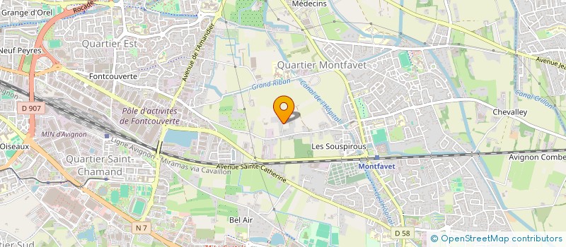 localisation de l'entreprise MEINADO à AVIGNON