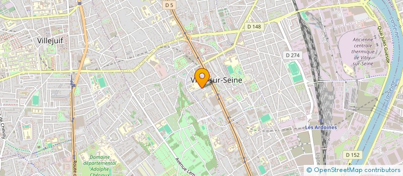 localisation de l'entreprise MEINDIAH KAAHO à VITRY-SUR-SEINE