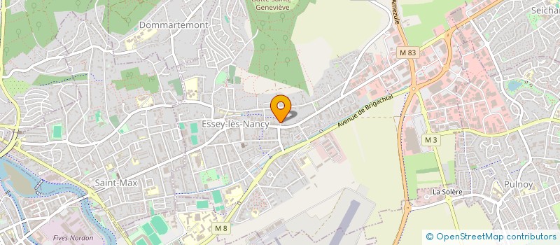 localisation de l'entreprise MEINELK à ESSEY-LES-NANCY
