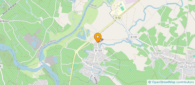 localisation de l'entreprise MEISSONIER  POUZOLS